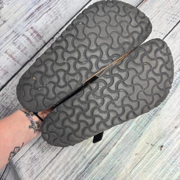 Birkenstock Gizeh Birko-Flor - Black EUR 38 US 7 - Picture 4 of 5